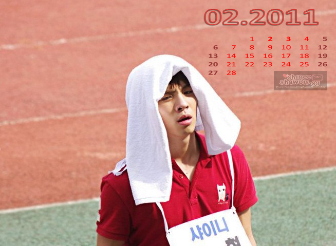 February 2011 Calendar Events. Taemin+2011+calendar